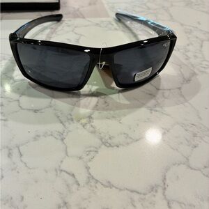 Men's Black Swim Sunglasses - Polarized UV Protection